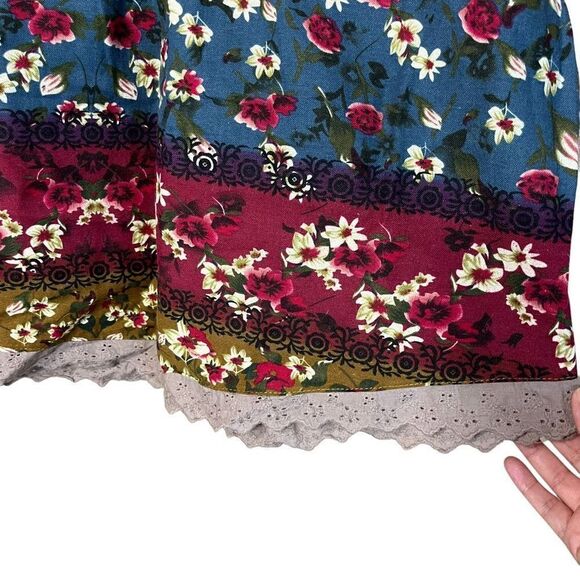 Zanzea Collections flower print long sleeve blouse - Picture 4 of 9